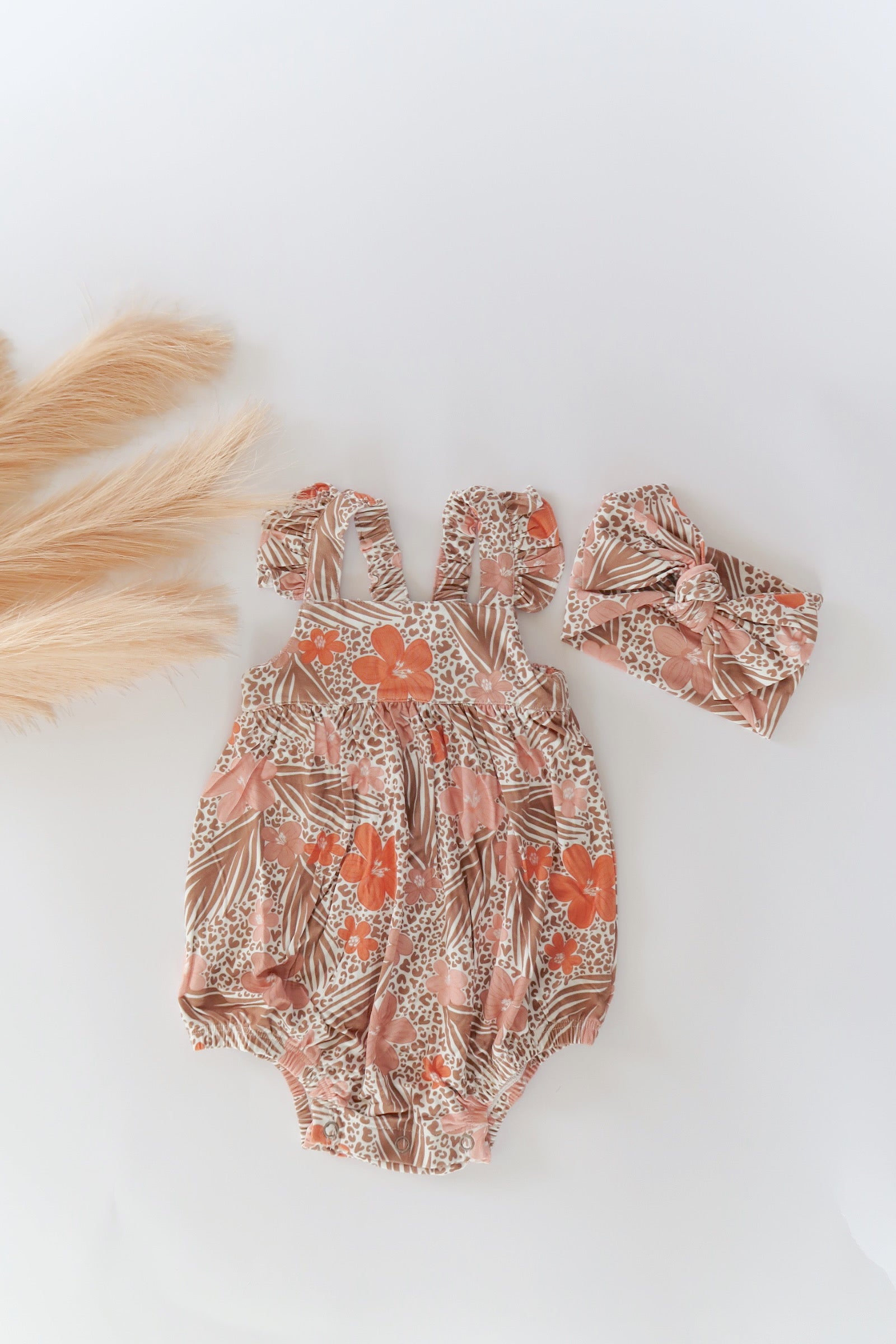 Bubble romper + Bow set - Lokomoko collab